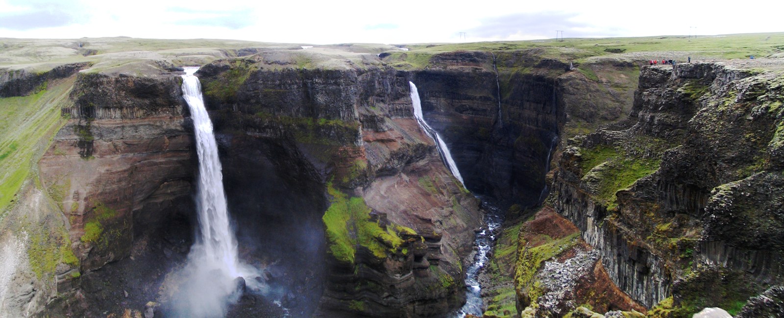 Háifoss 高瀑布参考图